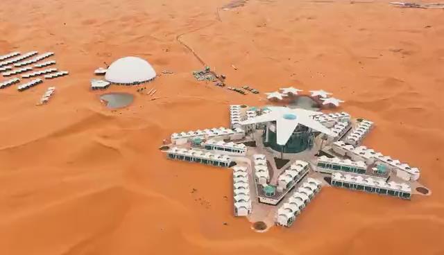 寧夏中衛：沙漠酒店開啟全新觀星方式