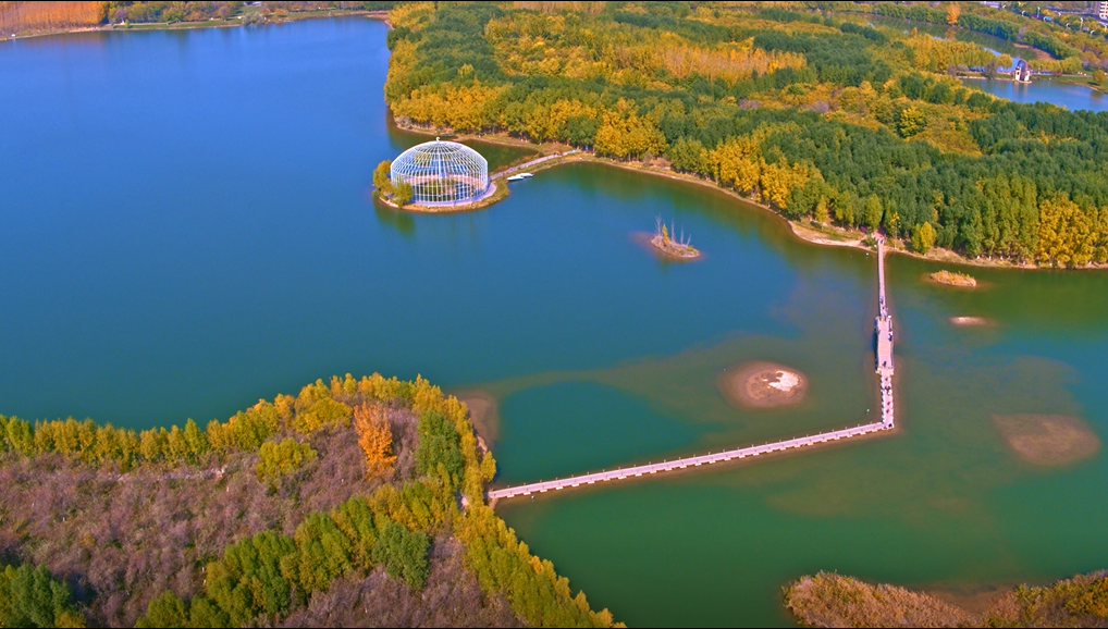 滋養于黃河之濱的國家濕地公園——香山湖國家濕地公園